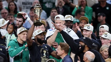 Finals MVP Jaylen Brown pays tribute to teammates