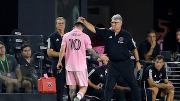 Lionel Messi substituted amid fitness concerns